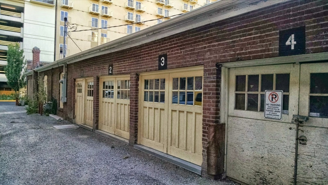 Current View from Garages toward West  St.